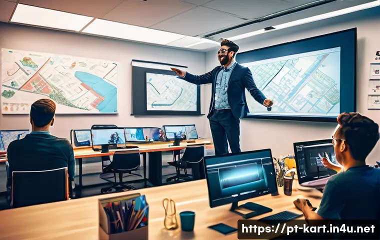 카트라이더 팬아트 대회의 비하인드 스토리 - **"Behind the Scenes of a Fan Art Contest Launch"**: A vibrant, modern office space buzzing with cre...
