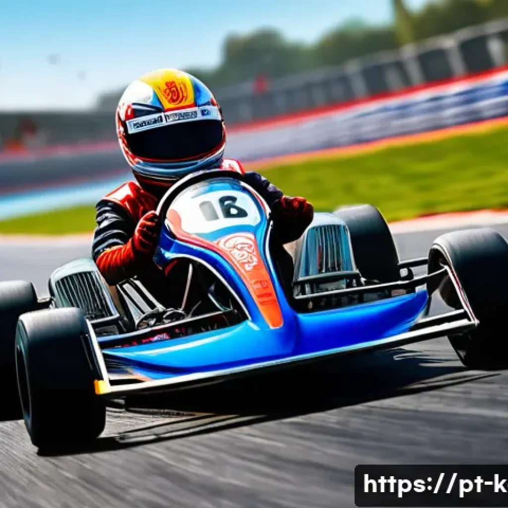 카트라이더 초보자가 많이 하는 실수 - A dynamic racing scene featuring a sleek "Speedster" kart with a glossy red and black finish, design...