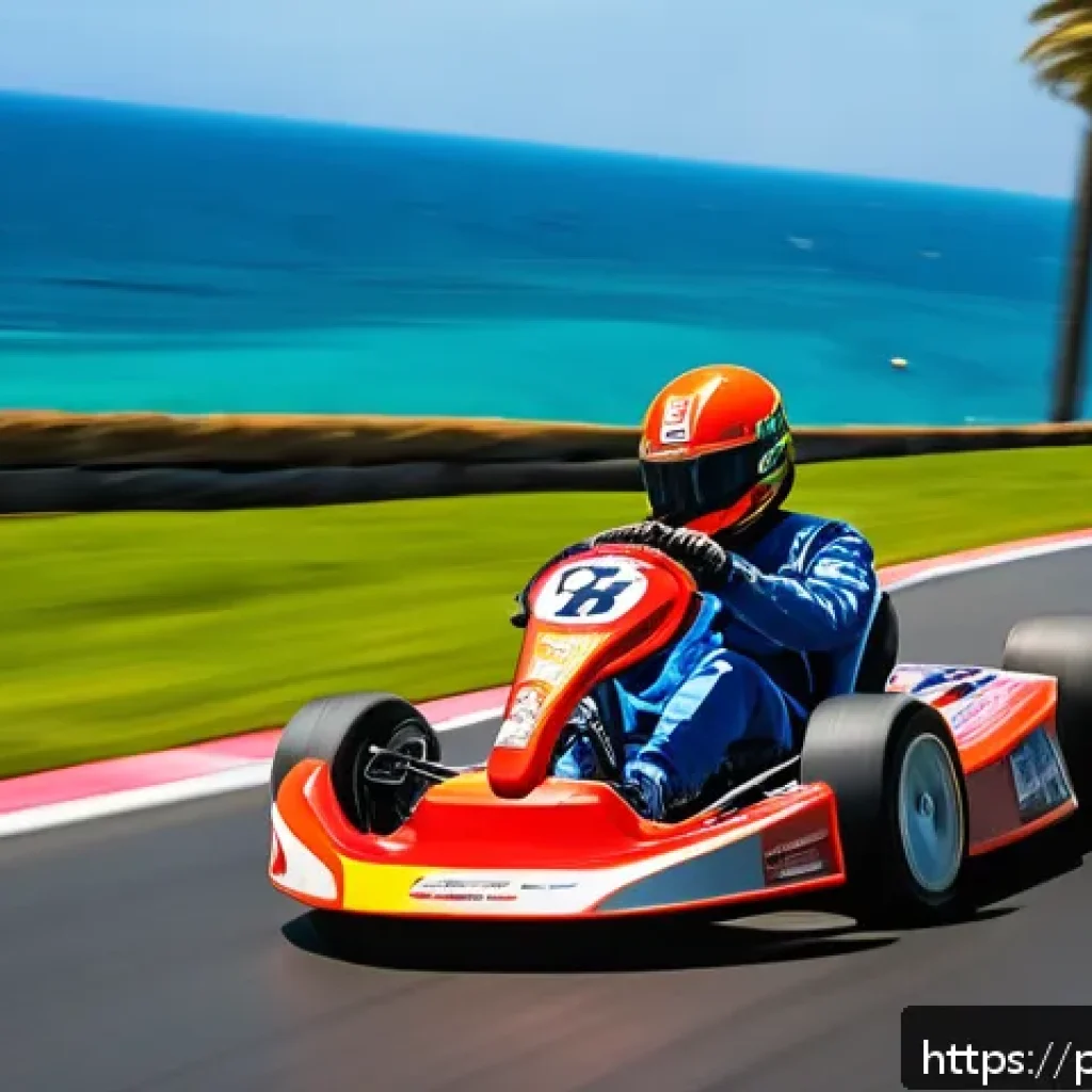 카트라이더 스피드전 고수 되는 법 - A dynamic KartRider Speed racing scene on a vibrant, colorful track named &ldquo;Velocidade Oce&acirc;nica&rdquo; feat...